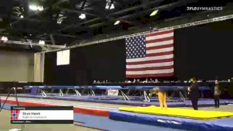 Skye Hawk - Tumbling, Eagle Gymnastics TX - 2021 USA Gymnastics Championships
