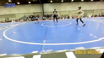 70 lbs Semifinal - Landon Wilbur, Untouchables 9u Purple vs Julien Mejia, Powerhouse Elite 9u