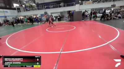 106 lbs Champ. Round 1 - Bryce Dougherty, Great Neck Wrestling Club vs Aaryan Sharma, NOVA WC