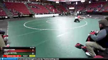 D2-182 lbs Cons. Round 1 - Grant Cook, Amery vs Logan Neitzel, Lomira