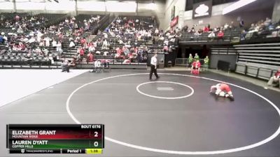 6A 130 lbs Cons. Round 2 - Elizabeth Grant, Mountain Ridge vs Lauren Dyatt, Copper Hills