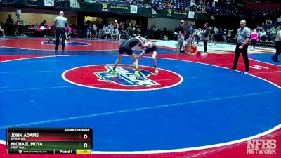 3A-113 lbs Quarterfinal - John Adams, Upson Lee vs Michael Moya, West Hall