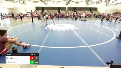 141 lbs Rr Rnd 5 - Hudson Lufkin, Maine Trappers vs Josh Ortiz, Apex