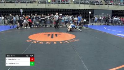 150 lbs Quarterfinal - Chase Daudelin, Corning, NY vs Alexis Soriano, Perth Amboy, NJ