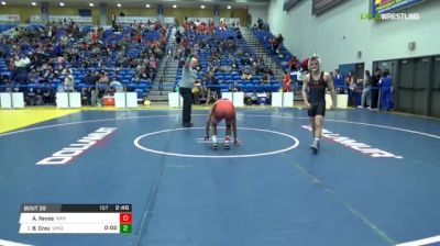 125 lbs Round of 16 - Angelo Reyes, San Francisco State-Unattached vs Brandon Cray, University Of Maryland