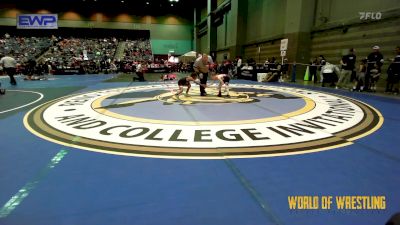 52 lbs Quarterfinal - Graham Dyson, Mat Assassins vs Roman Carter, Mat Demon Wrestling Club