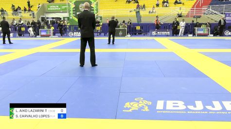 LYA AIKO LAZARINI TOKU vs SABRINA CARVALHO LOPES 2024 Brasileiro Jiu-Jitsu IBJJF