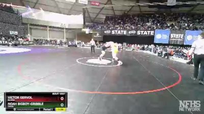 1A 285 lbs Semifinal - Noah Bigboy-Gribble, Omak vs Victor Gervol, Blaine