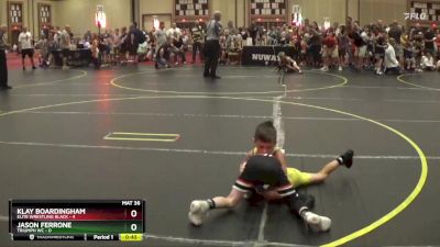 49 lbs Quarterfinals (8 Team) - Jason Ferrone, Triumph WC vs Klay Boardingham, Elite Wrestling Black