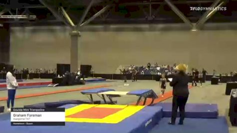Graham Foreman - Double Mini Trampoline, Hangtime TNT - 2021 USA Gymnastics Championships
