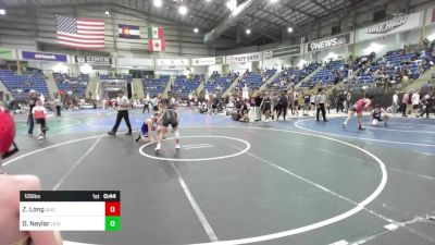 126 lbs Consi Of 16 #2 - Zachary Long, Juice Academy vs Daylen Naylor, Lexington