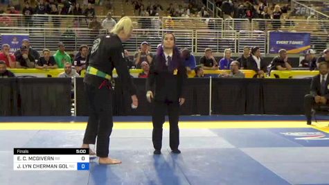 EMILY C. MCGIVERN vs JESSICA LYN CHERMAN GOLTSMAN 2024 Pan Jiu Jitsu IBJJF Championship