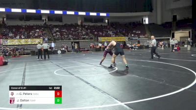 235 lbs Consi Of 8 #1 - Christopher Peters, Texas A&M vs Jonah Dalton, Temple