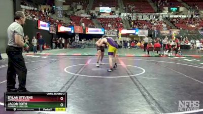 Cons. Round 2 - Jacob Roth, Florence-Carlton vs Dylan Stevens, Jefferson (Boulder)