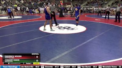 4A 144 lbs Semifinal - Connor Vance, Arkadelphia vs Maverick Woods, Mountain View