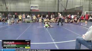 75 lbs Round 2 (6 Team) - William Alves, Montana Maroon vs Sullivan Sigman, South Dakota Blizzard