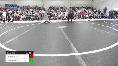 46 lbs Round Of 16 - Jade Coffman, Sallisaw Takedown Club vs Dylan Lockwood, Heat