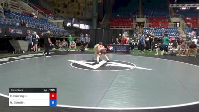 88 lbs Cons Semi - Eli Herring, Pennsylvania vs Niko Odiotti, Illinois