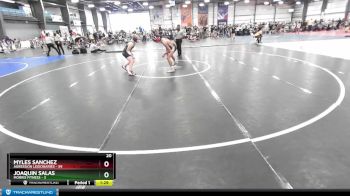 120 lbs Rd# 2 10:30am Friday - Myles Sanchez, Agression Legionaries vs Joaquin Salas, Morris Fitness