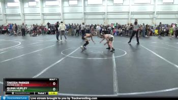 84 lbs Finals (2 Team) - Takoda Parker, Machine Shed vs Quinn Hurley, Neighborhood