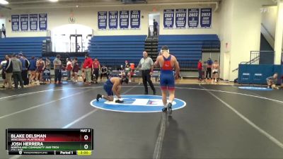 174 lbs Cons. Semi - Josh Herrera, Northland Community And Tech College vs Blake Delsman, Wisconsin-Platteville