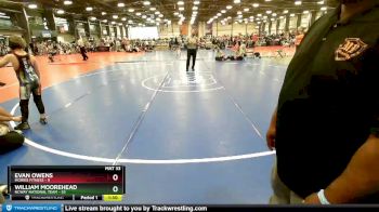 96 lbs Rd# 10- 4:00pm Saturday Final Pool - William Moorehead, NCWAY National Team vs Evan Owens, Morris Fitness
