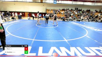 165 lbs 5th Place - Joseph Ruiz, St. Peter's Prep vs Grady Keebler, Moorestown