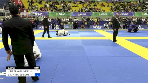 LUCAS DA SILVA OLIVEIRA vs JEFFERSON APARECIDO GOMES 2024 Brasileiro Jiu-Jitsu IBJJF