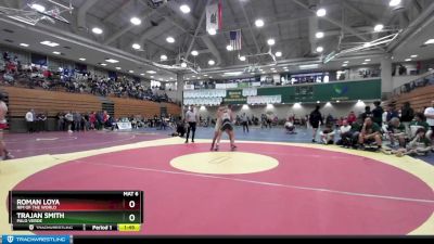 165 lbs Champ. Round 2 - Trajan Smith, Palo Verde vs Roman Loya, Rim Of The World