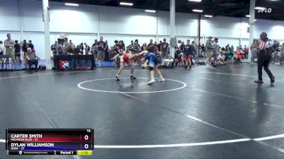 87 lbs Placement Matches (8 Team) - Carter Smith, Michigan Blue vs Dylan Williamson, Iowa