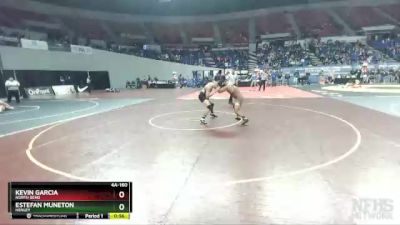 4A-160 lbs Cons. Round 2 - Kevin Garcia, North Bend vs Estefan Muneton, Henley