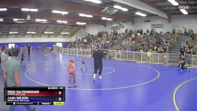 45 lbs Round 2 - Reed Saltenberger, Patriot Mat Club vs Cash Wilson, Salem Elite Mat Club