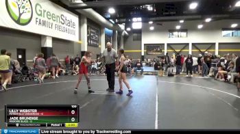 100 lbs Placement (4 Team) - Lilly Webster, Potentially Dangerous vs Jade Brundige, Missouri Black