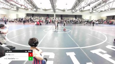 52-B lbs Consi Of 16 #2 - Hunter Ha, Cordoba Trained vs Caleb Nardella, The Hunt Wrestling Club