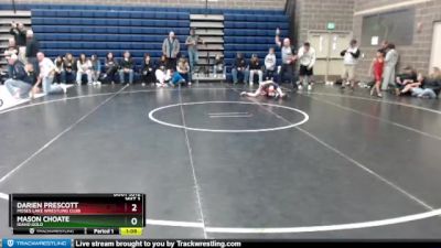 71 lbs Semifinal - Mason Choate, Idaho Gold vs Darien Prescott, Moses Lake Wrestling Club