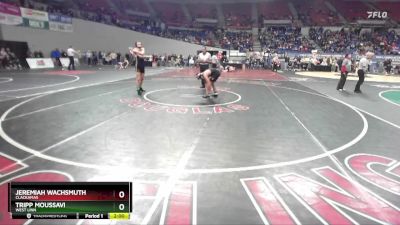 6A-126 lbs Quarterfinal - Tripp Moussavi, West Linn vs Jeremiah Wachsmuth, Clackamas