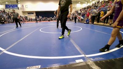 80 lbs Round Of 16 - Jagger Autry, Broken Arrow Wrestling Club vs Tajuan Davis, Team Tulsa Wrestling Club