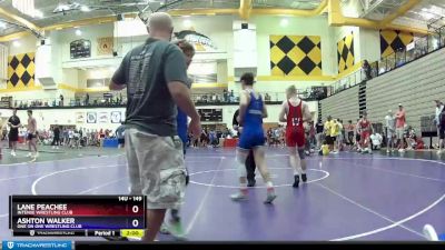 149 lbs Quarterfinal - Lane Peachee, Intense Wrestling Club vs Ashton Walker, One On One Wrestling Club