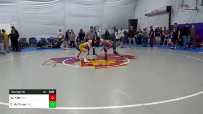 110 lbs Round Of 16 - Willis Kiler, Wesminster vs Carter Hoffman, Dover