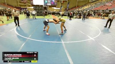 190 lbs Quarterfinal - Quinton Ortegon, Team Nazar Training Center vs Tucker Nelson, North Dakota