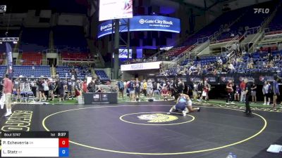 195 lbs Cons 64 #2 - Preston Echeverria, Oregon vs Luke Statz, Wisconsin