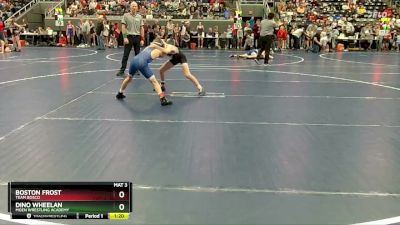 80 lbs Cons. Semi - Boston Frost, Team Bosco vs Dino Wheelan, Moen Wrestling Academy