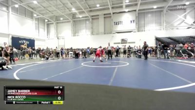 112 lbs 3rd Place Match - Jamey Barber, Journeymen Wrestling Club vs Nick Rocco, Club Not Listed