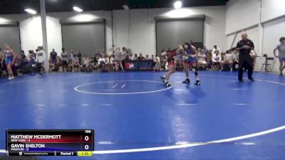 106 lbs Placement Matches (8 Team) - Matthew McDermott, New York vs Gavin Shelton, Missouri