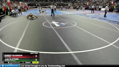 Cons. Round 1 - Jase Blattner, Kearney Catholic vs Robert Gilkerson, Falls City