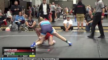 112 lbs Round 1 (6 Team) - Addisyn Gates, Nebraska Vipers Gold vs Alyssa King, Missouri Gold