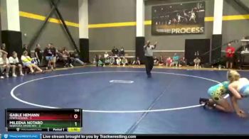 106 lbs Round 4 (6 Team) - Gable Hemann, FEWTeamIowa vs Mileena Notaro, Nebraska Vipers Red