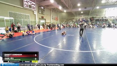 70 lbs Cons. Round 2 - Mark Hill, Evanston Elite Wrestling vs Emmett Sorenson, Ravage