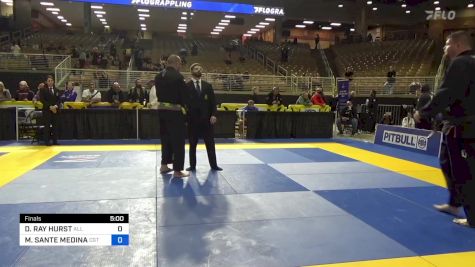 DUSTIN RAY HURST vs MICHAEL SANTE MEDINA 2024 Pan Jiu Jitsu IBJJF Championship