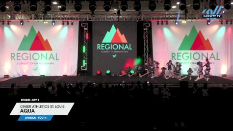 Cheer Athletics St. Louis - Aqua [2024 L1 Youth Day 2] 2024 The Midwest Regional Summit